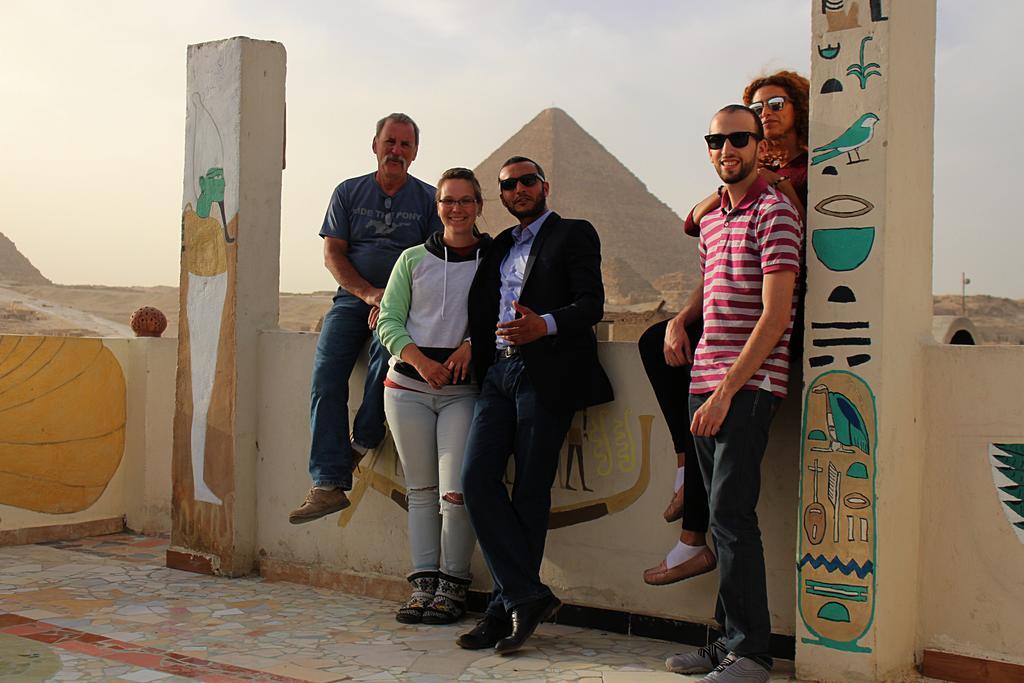 Pyramids Loft Homestay Kafret el-Gabal Zewnętrze zdjęcie