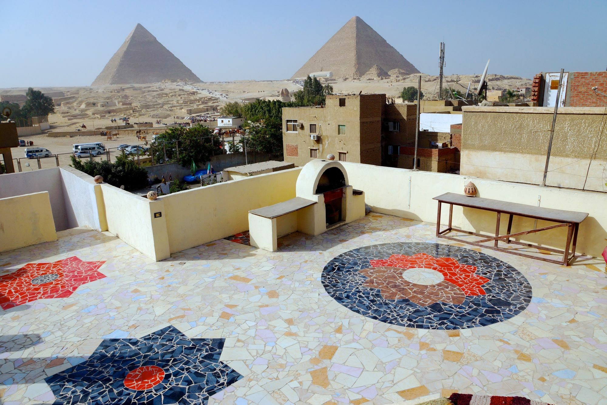 Pyramids Loft Homestay Kafret el-Gabal Zewnętrze zdjęcie